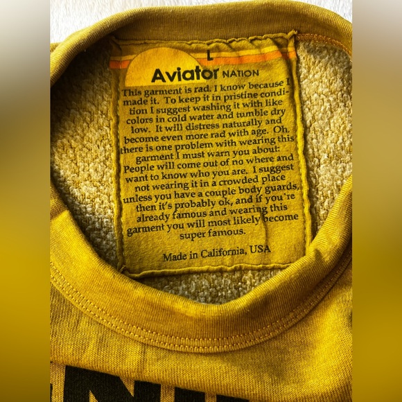 Aviator Nation Enjoy The Ride Sweatshirt - Picture 6 of 10